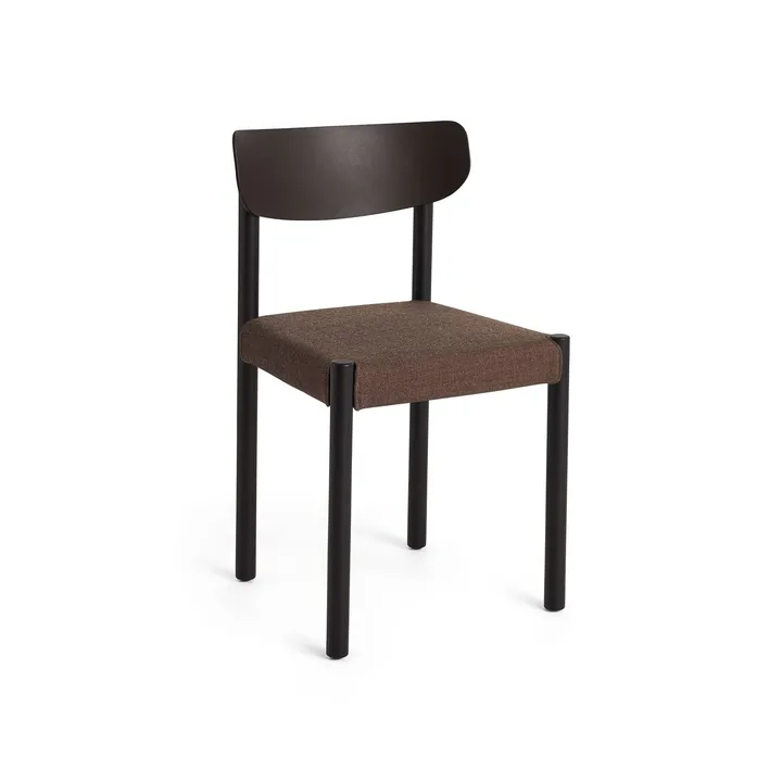 Pack Chair 11 stol - Iron black ek-graphite brown-Remix 356 - HAY
