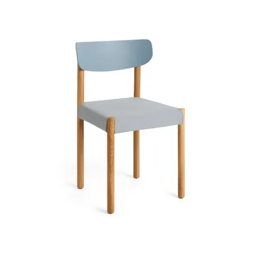 Pack Chair 11 stol - Oljad ek-ash blue-Steelcut 140 - HAY