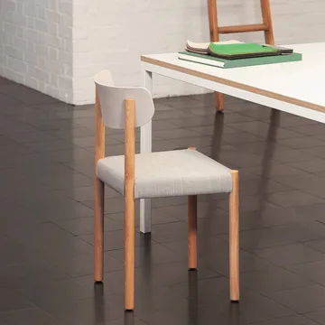 Pack Chair 11 stol - Oljad ek-chalk grey-Remix 126 - HAY