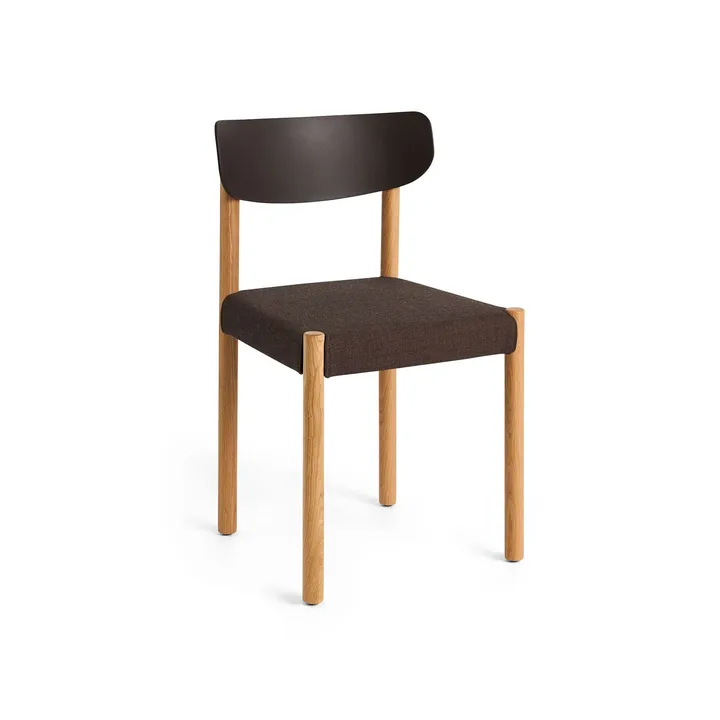 Pack Chair 11 stol - Oljad ek-graphite brown-Remix 356 - HAY