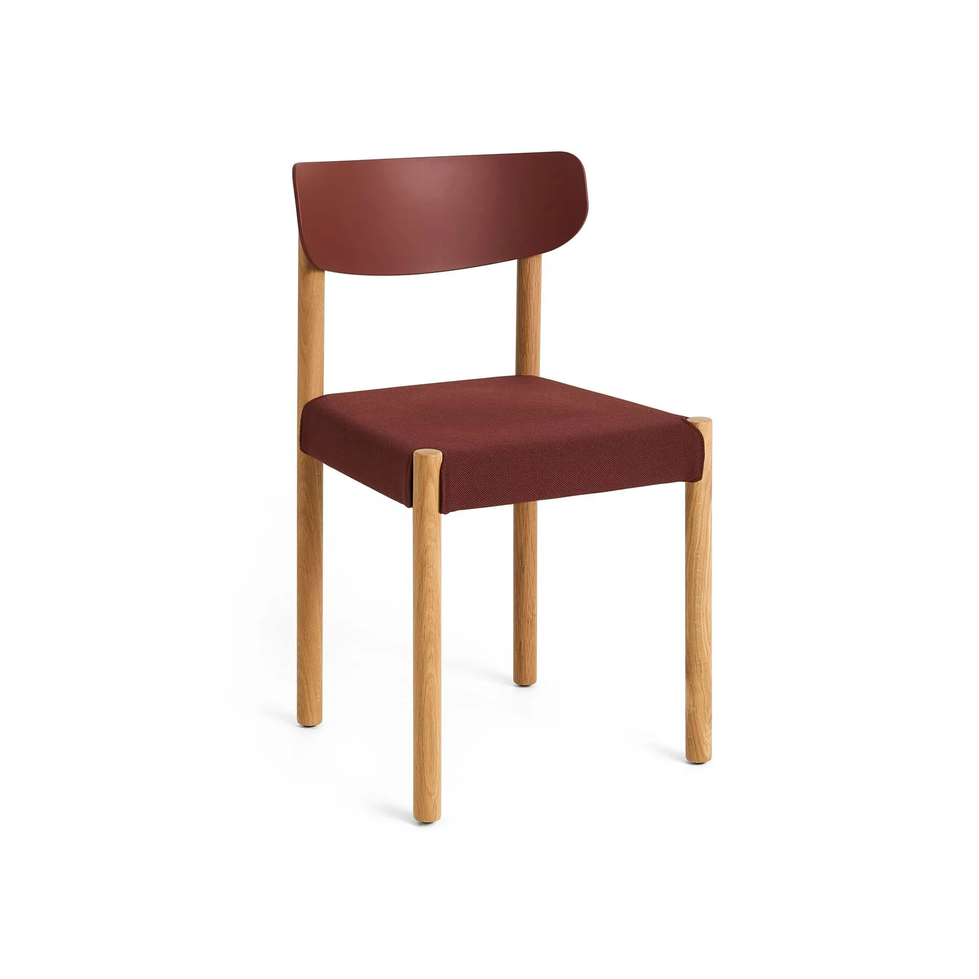 Pack Chair 11 stol, Oljad ek-hull red-Steelcut 655 HAY Pack Chair 11 stol, Oljad ek-hull red-Steelcut 655 HAY