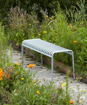Palissade bänk 120x42 cm - Hot galvanised - HAY