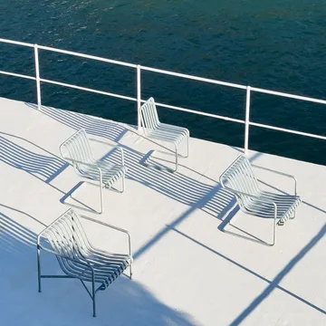 Palissade Cantilever Dining karmstol - Hot galvanised steel - HAY