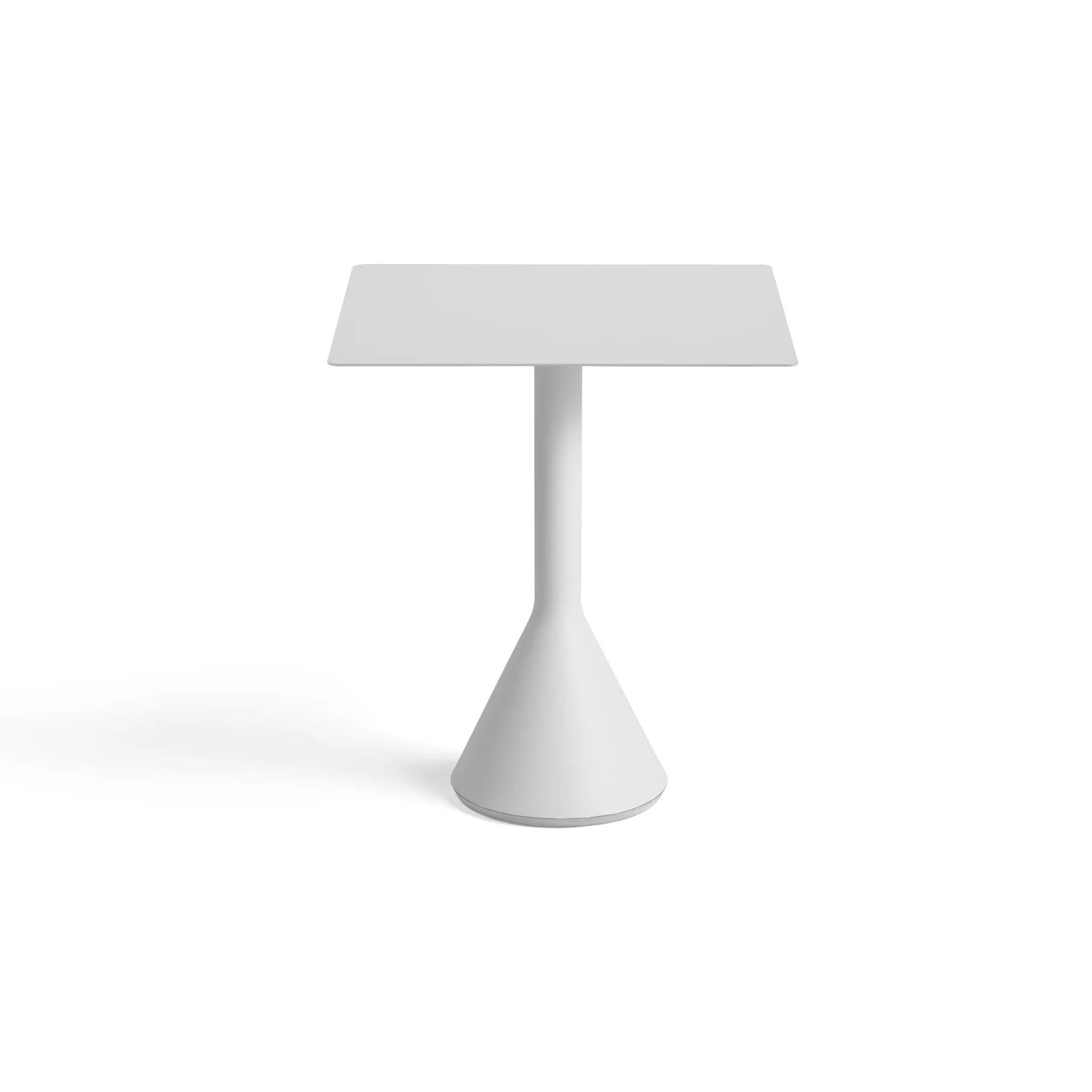 Palissade Cone kvadratiskt cafébord 65x65 cm, Sky grey HAY