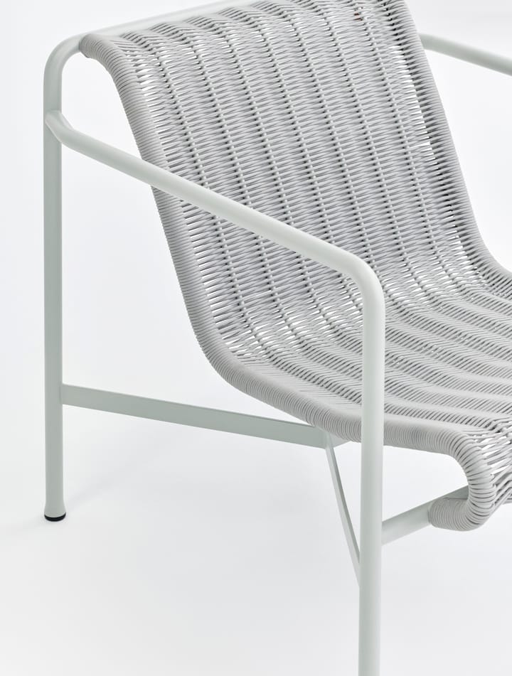 Palissade Cord Low loungefåtölj, Sky grey HAY