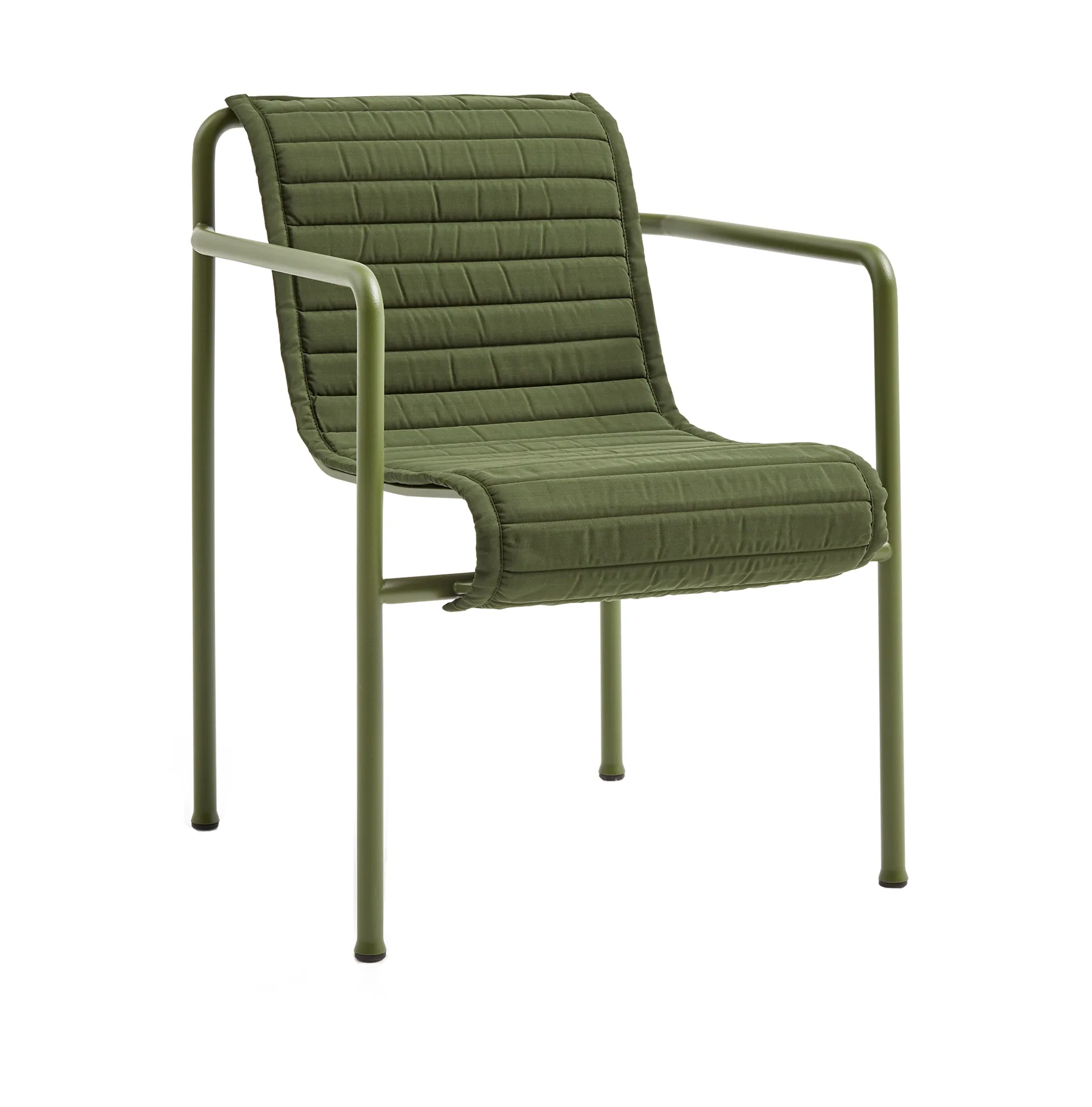 Palissade Dining Quilted karmstolsdyna, Olive HAY