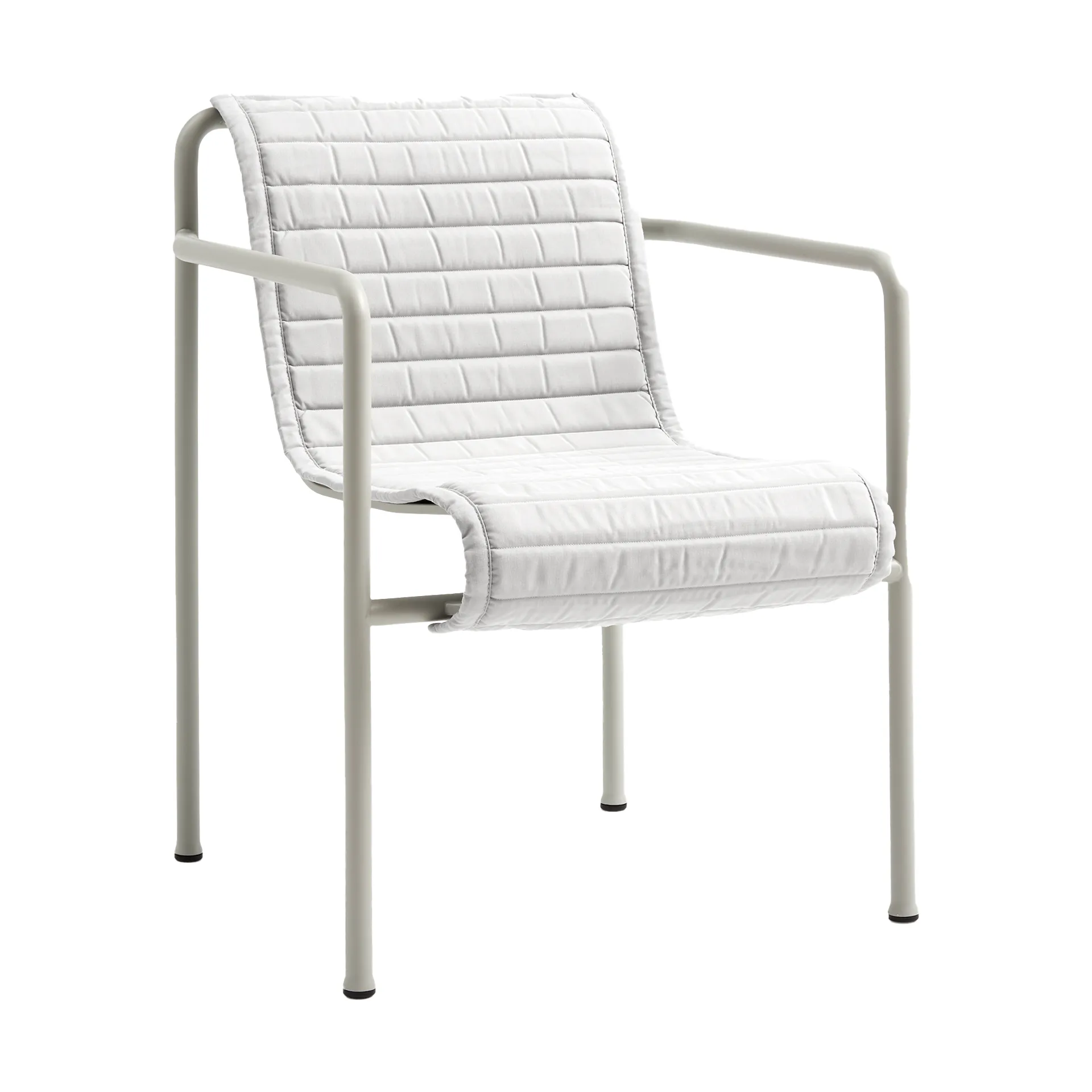 Palissade Dining Quilted karmstolsdyna, Sky grey HAY