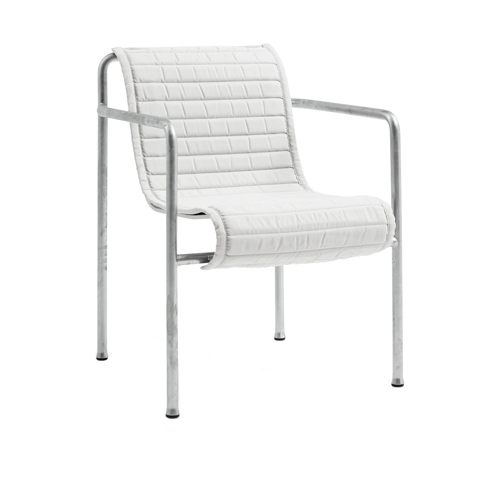 Palissade Dining Quilted karmstolsdyna, Sky grey HAY