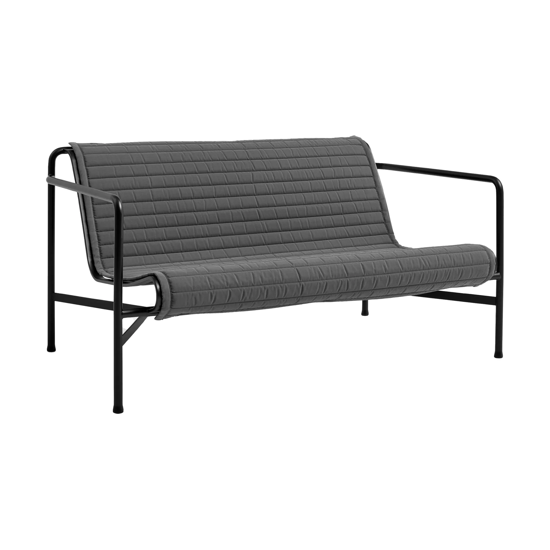 Palissade Lounge Quilted soffdyna, Anthracite, till loungesoffa HAY