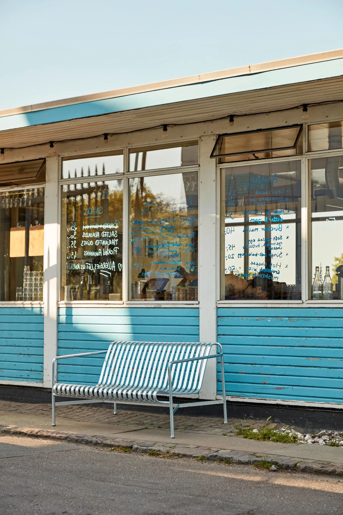 Palissade loungesoffa, Hot galvanised HAY