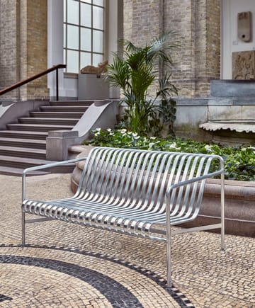 Palissade loungesoffa - Hot galvanised - HAY