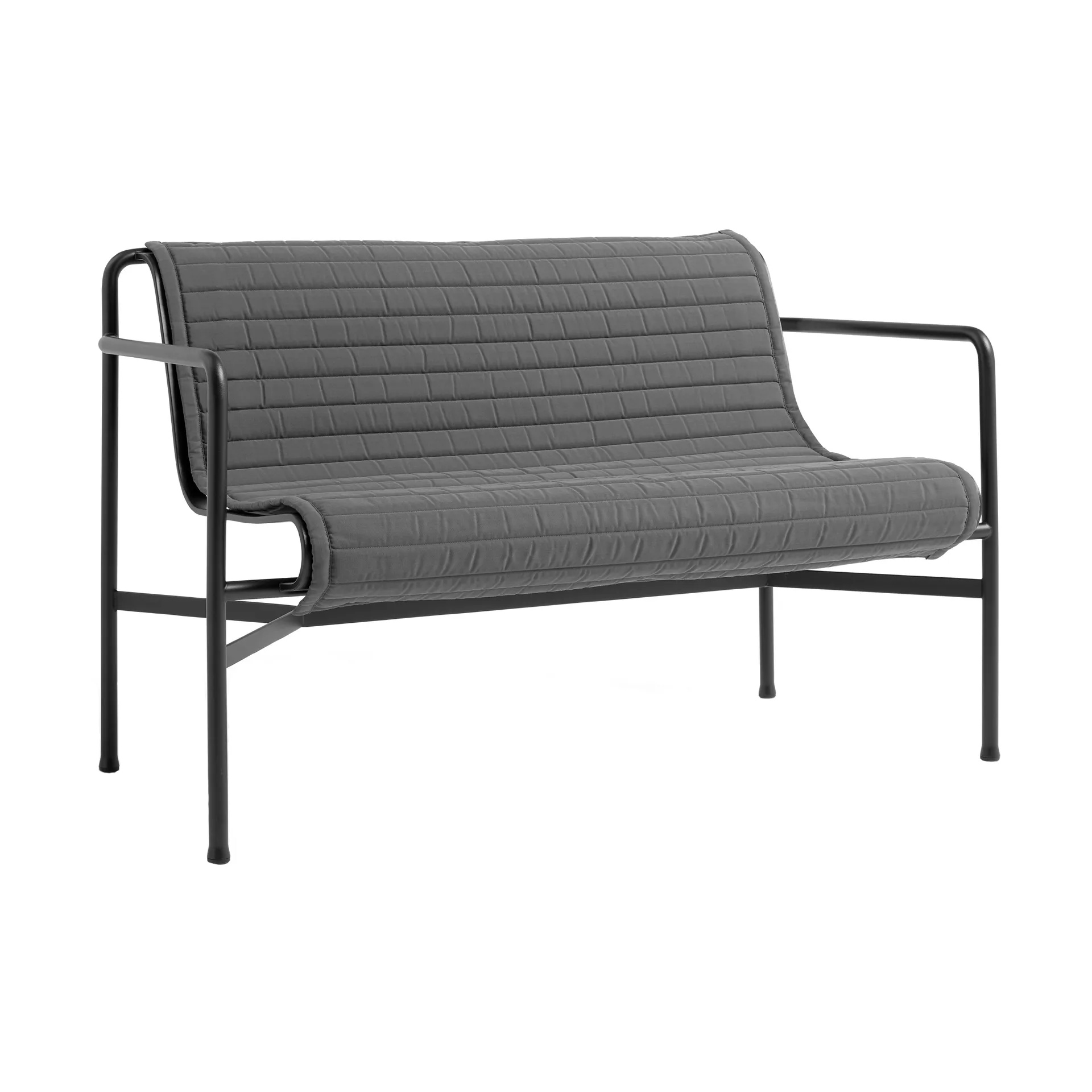 Palissade Quilted dyna, Anthracite, till Dining bänk HAY