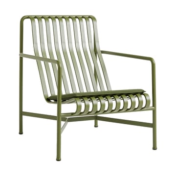 Palissade sittdyna till loungefåtölj high & low - Olive - HAY
