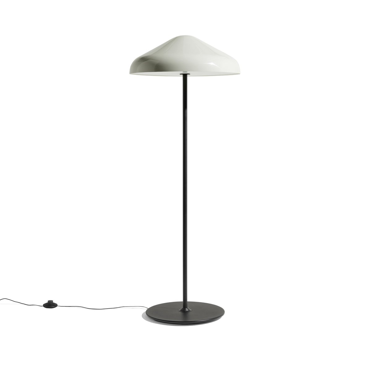 HAY Pao Steel golvlampa 47 cm Cool grey | Skandinavisk Design | Golvlampor | Grå