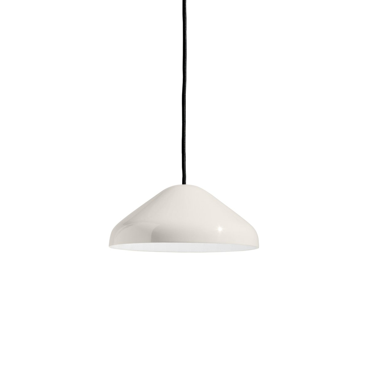 HAY Pao Steel pendel 23 cm Cream white | Skandinavisk Design | Taklampor & Pendlar | Vit