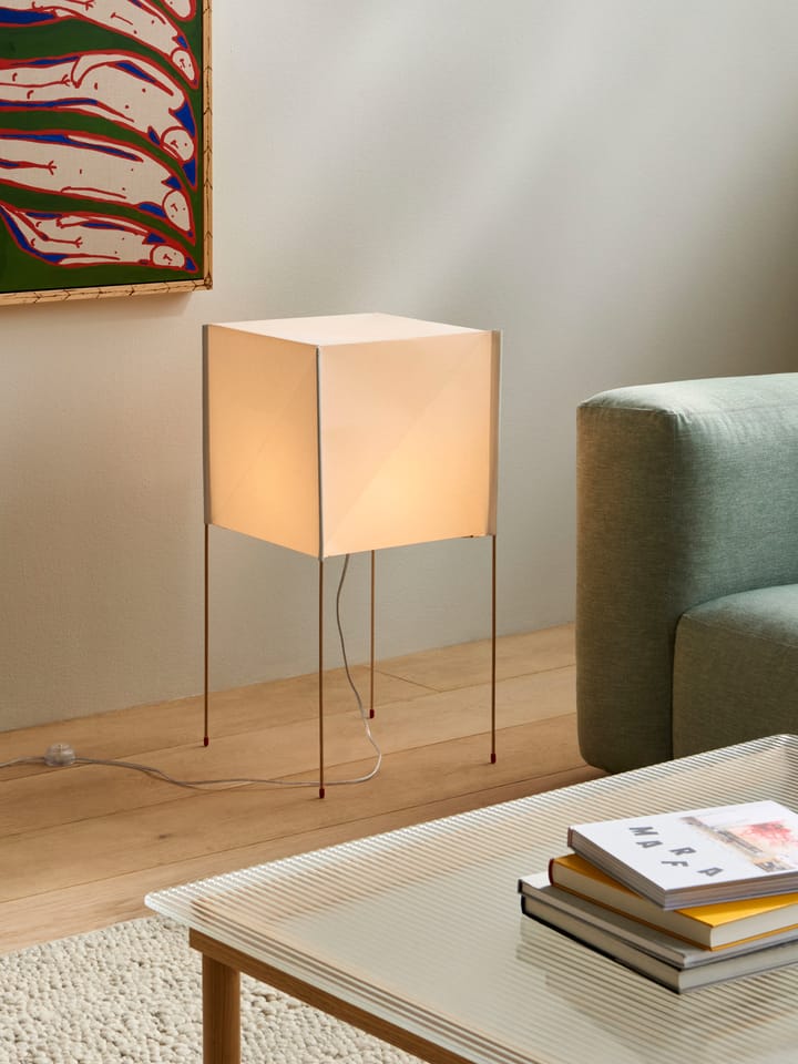 Paper Cube golvlampa - Vit - HAY