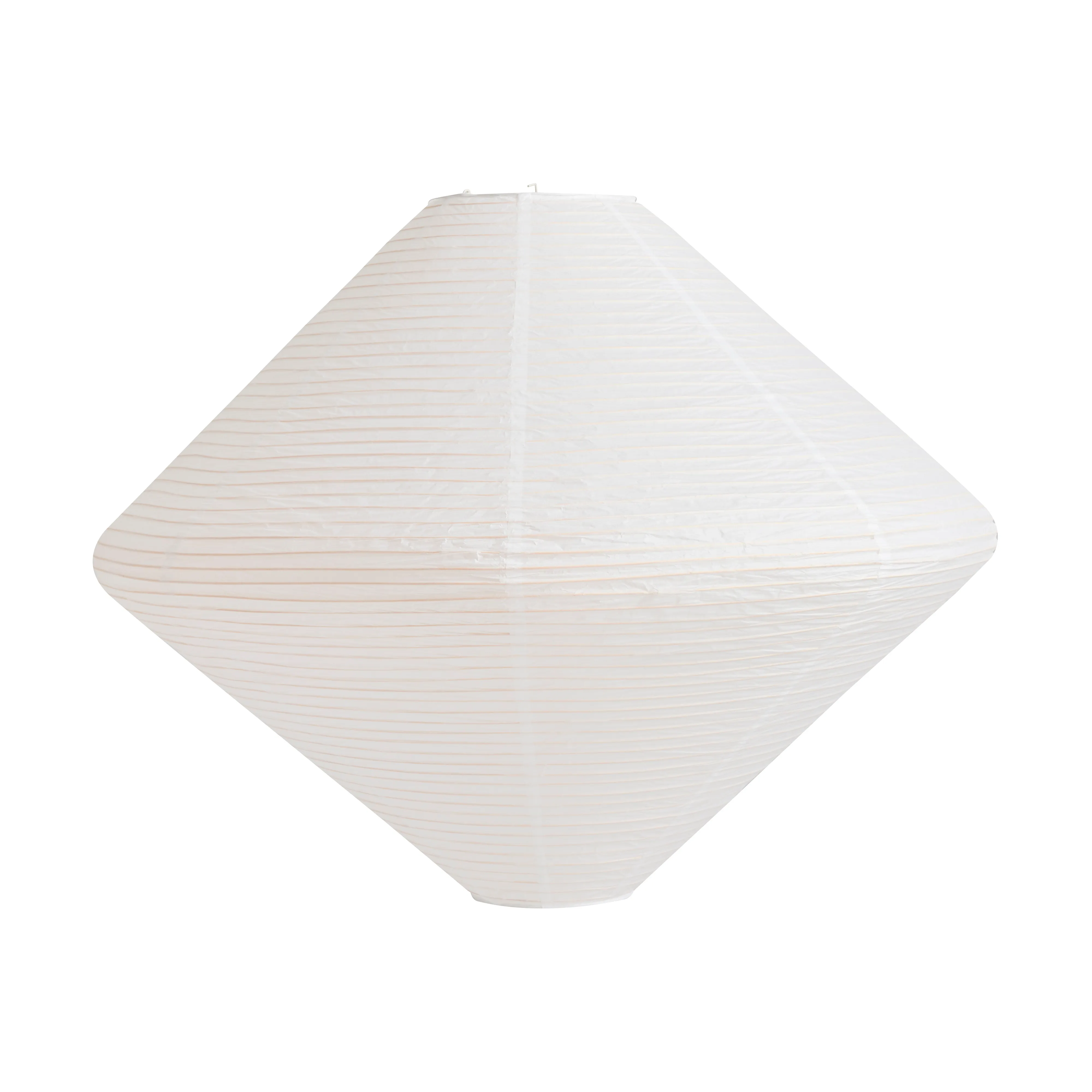 Paper Shade Diamond lampskärm, Classic white, Ø60 cm