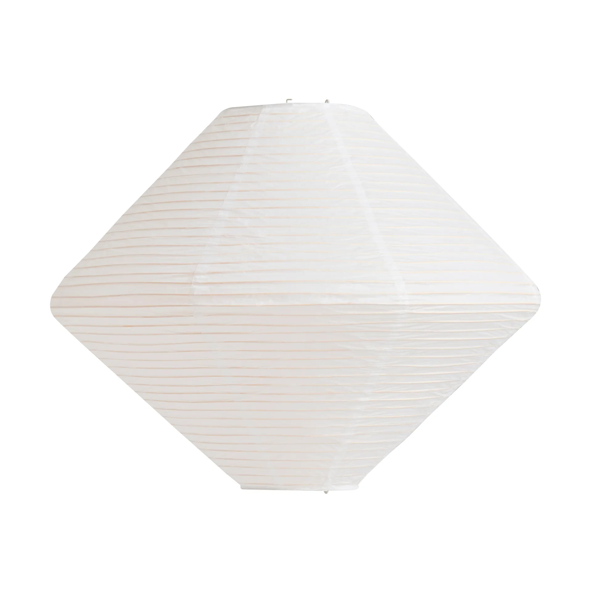 Paper Shade Diamond lampskärm, Classic white, Ø80 cm HAY