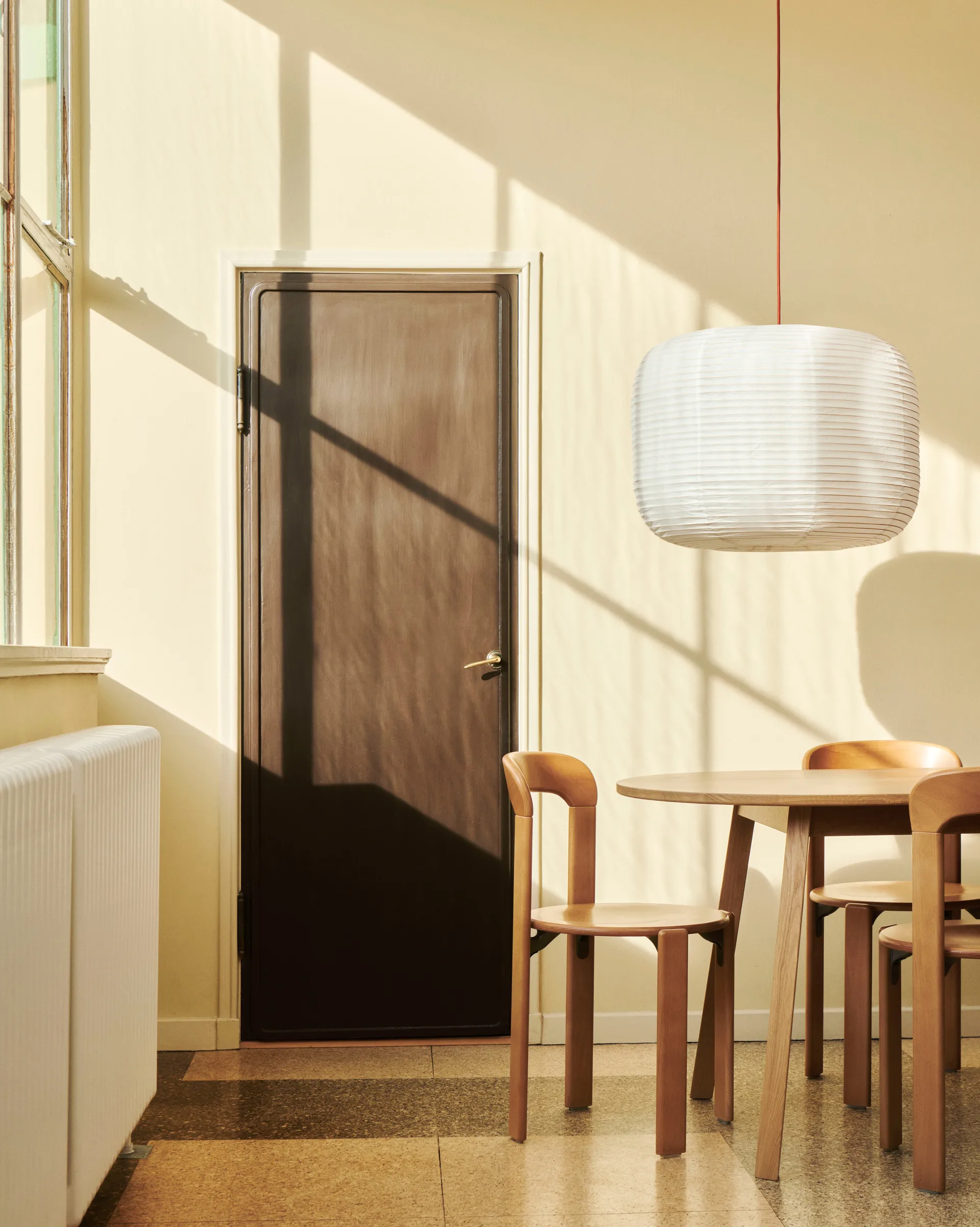 Paper Shade Donut lampskärm, Classic white Ø60 HAY