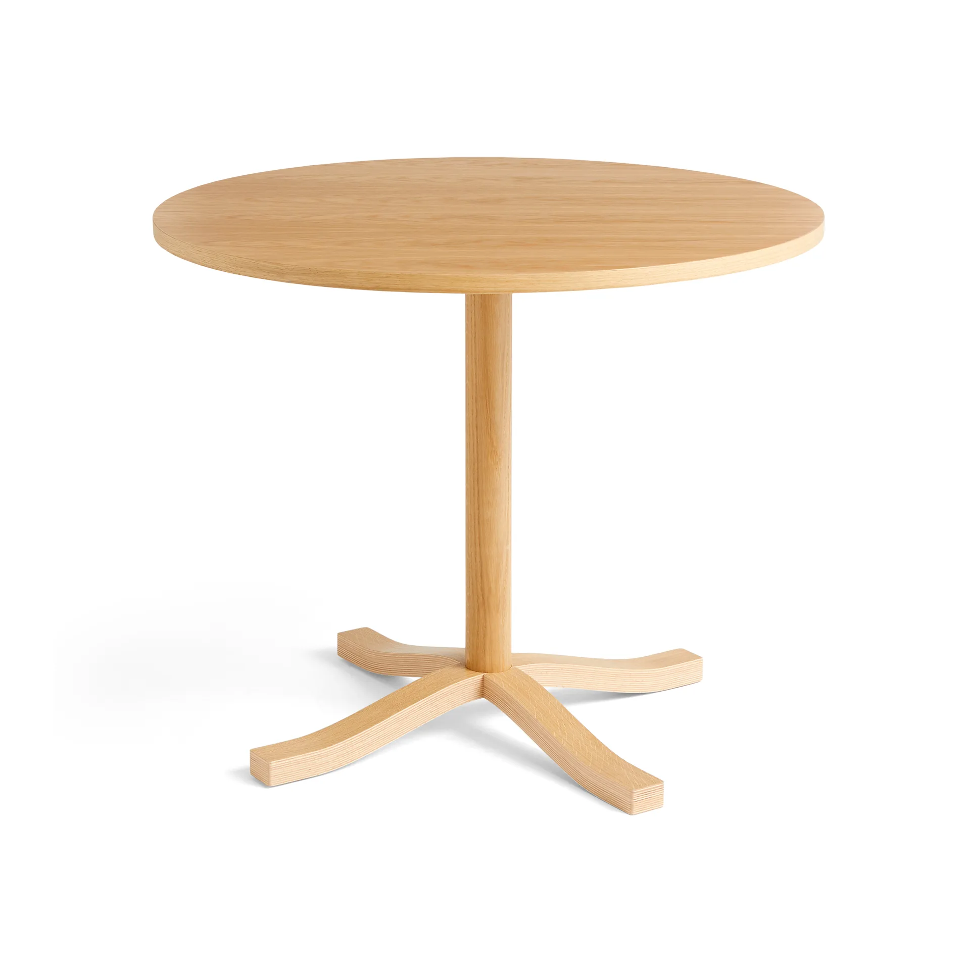 Pastis Table matbord Ø90, Lacquered oak HAY