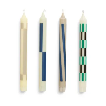 Pattern ljus mix 4-pack - Cream-dark - HAY