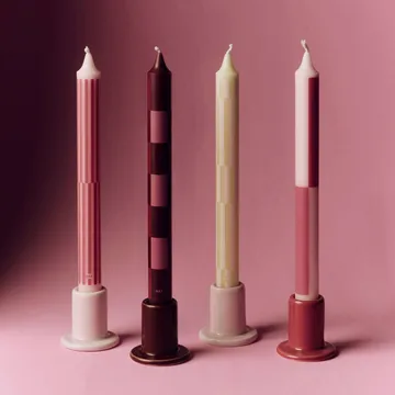 Pattern ljus mix 4-pack - Pink-bordeaux - HAY