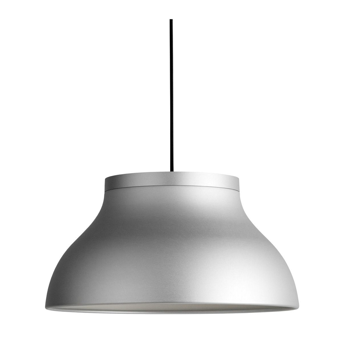 HAY PC pendant pendel M 40 cm Aluminium | Skandinavisk Design | Taklampor & Pendlar | Silverfärgad