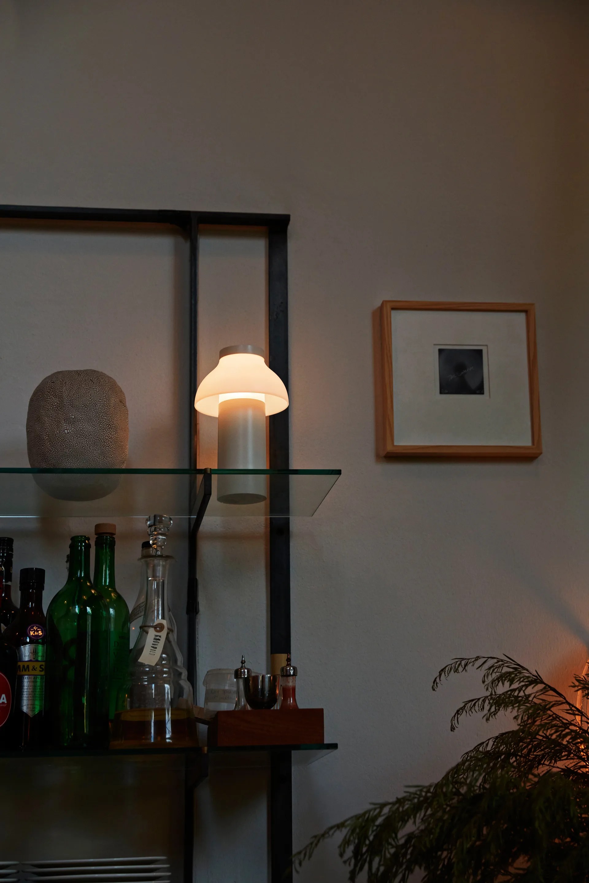 PC Portable bordslampa, Cream white HAY