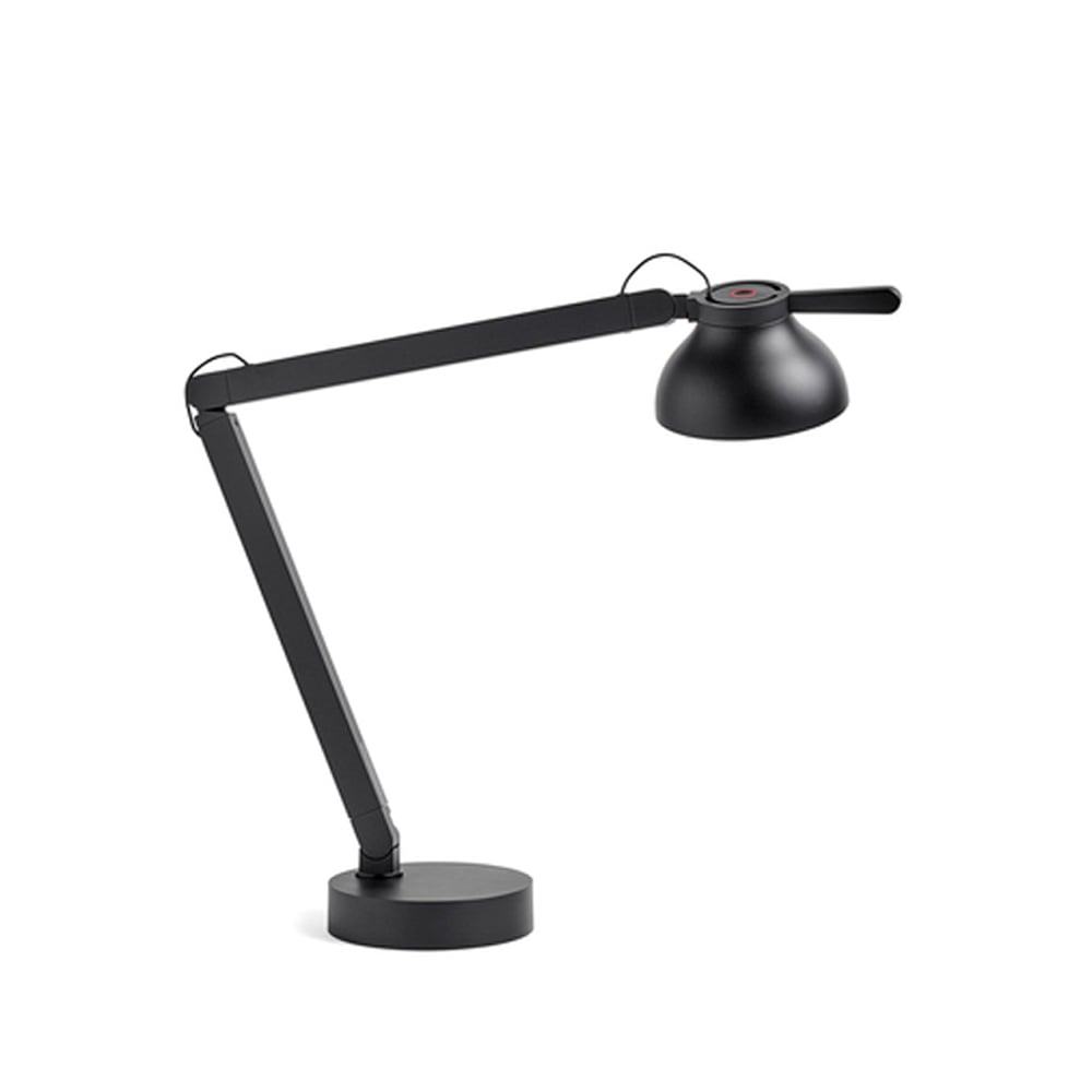 HAY PC skrivbordslampa Soft black, med lampfot | Skandinavisk Design | Bordslampor | Svart