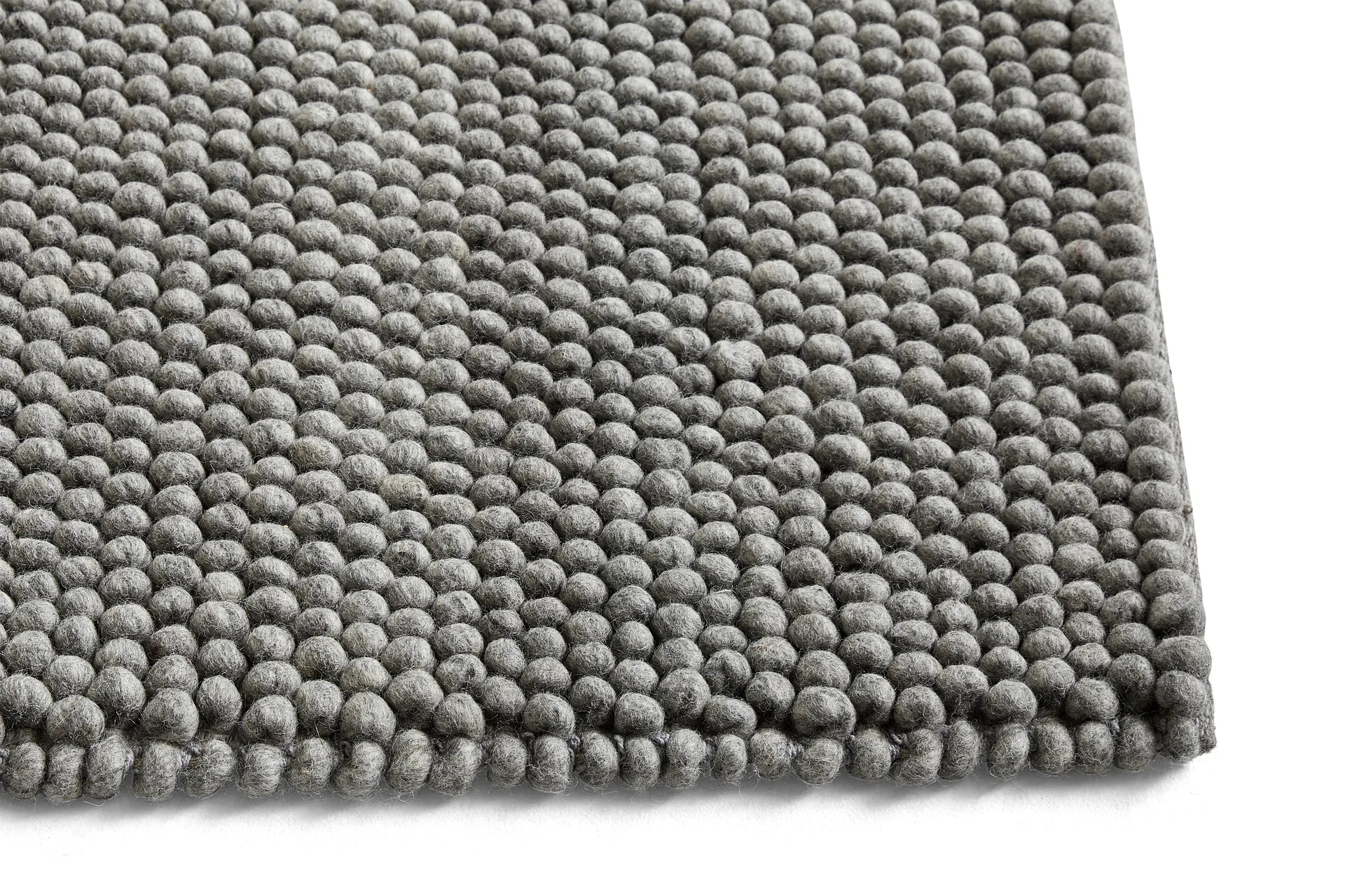 Peas ullmatta 140x200 cm, Medium grey HAY