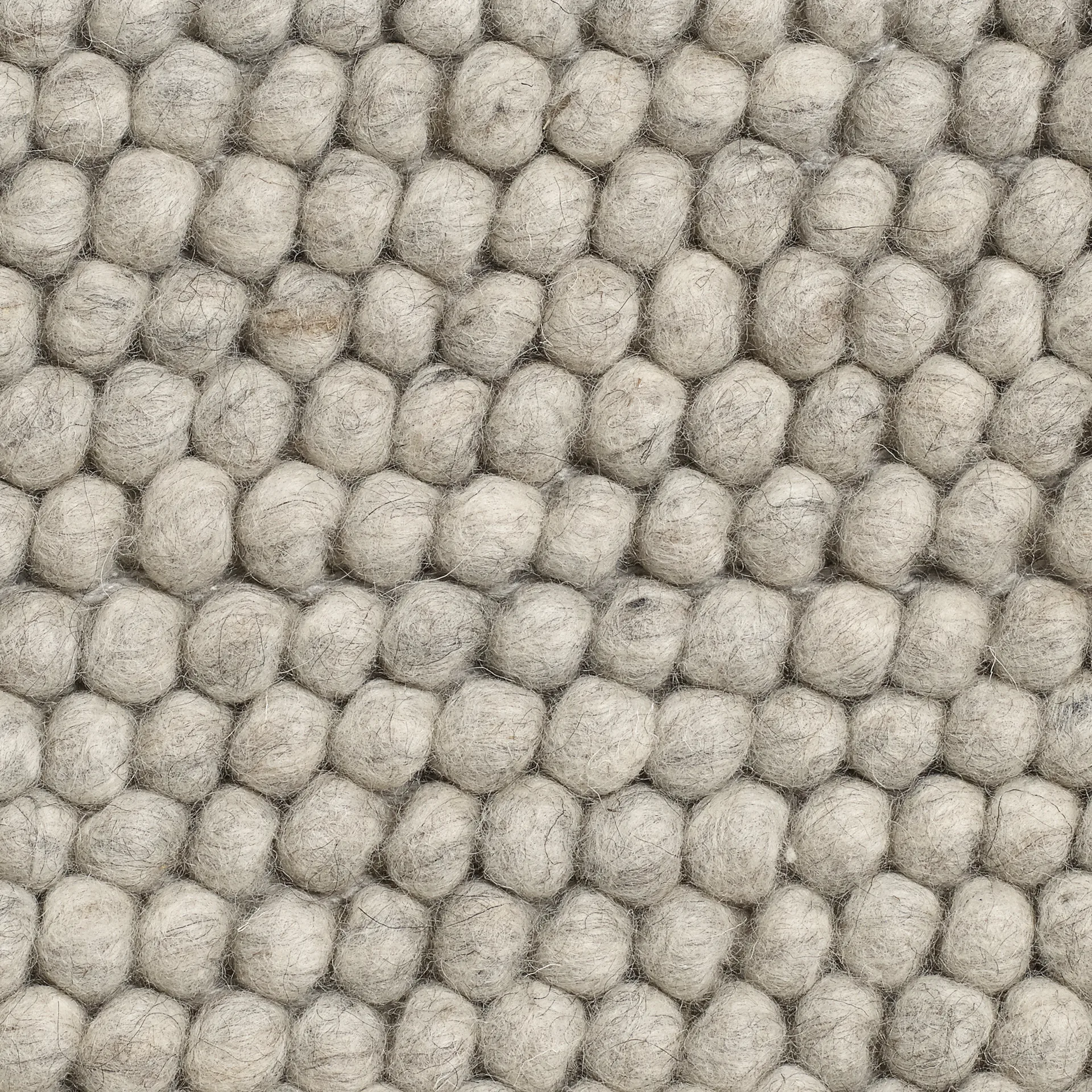 Peas ullmatta 140x200 cm, Soft grey HAY
