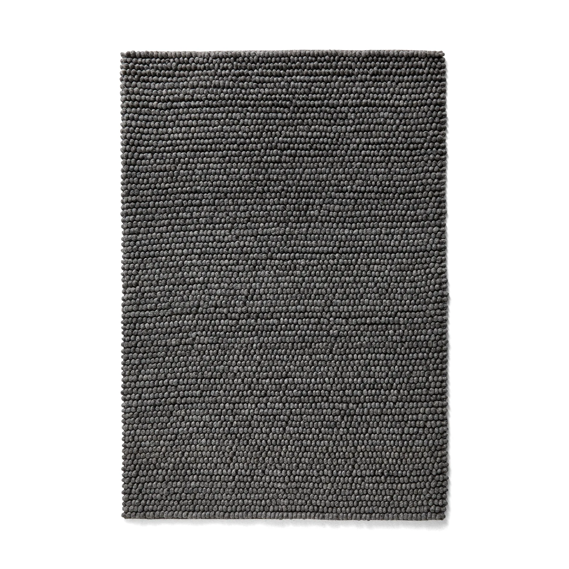 Peas ullmatta 170x240 cm, Dark grey HAY