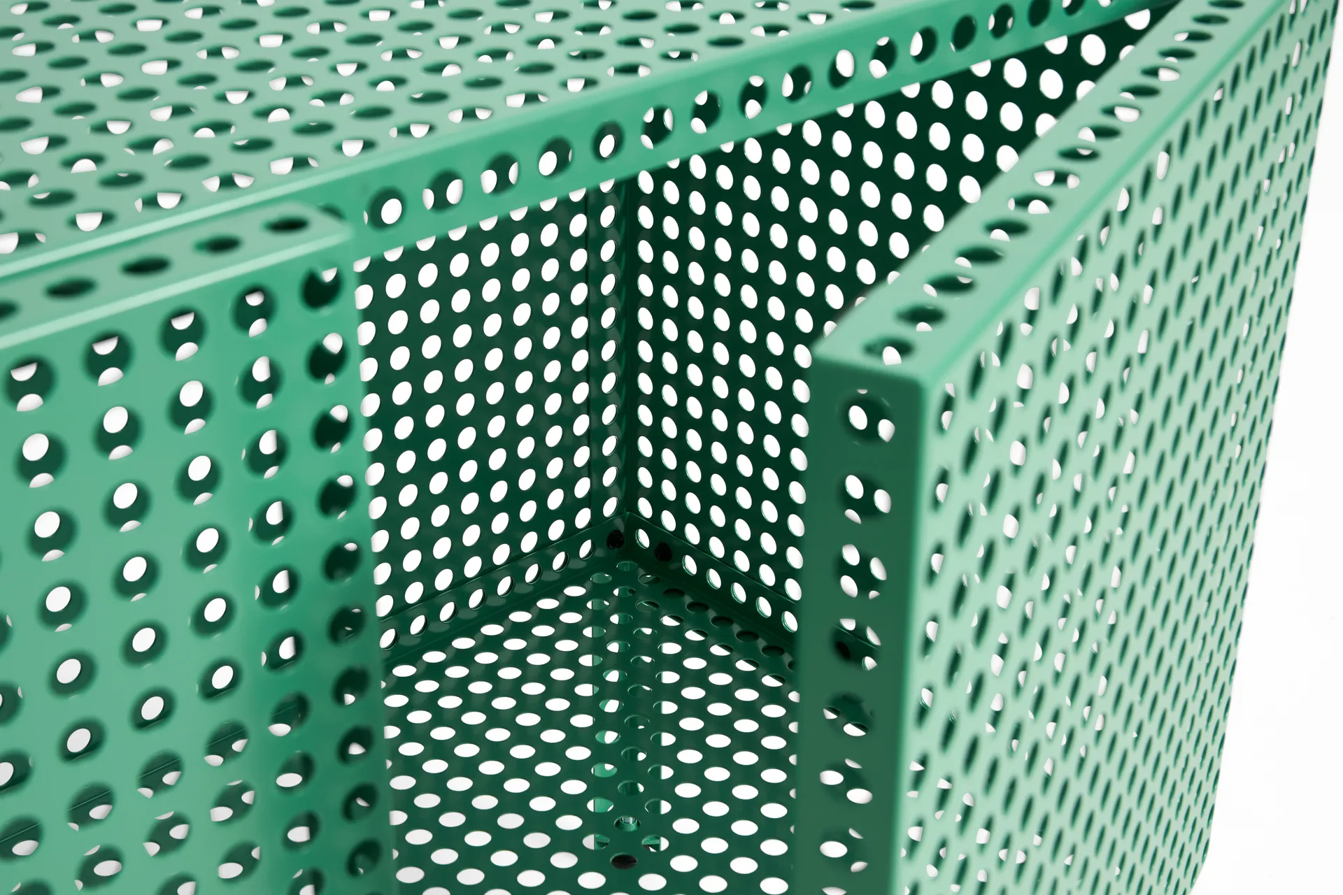 Perforated Cabinet skåp small, Soft jade HAY