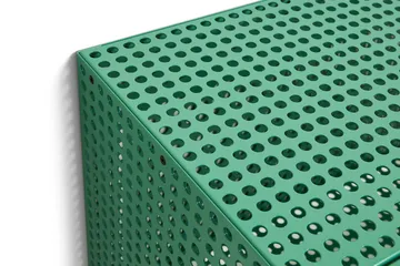 Perforated Cabinet väggskåp small - Soft jade - HAY