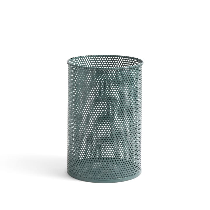 Perforated papperskorg - sage green, medium - HAY