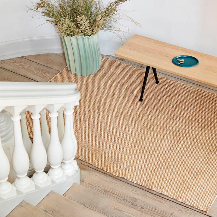 Pyramid bänk, Oak matt lacqured-250cm-svart stålstativ HAY