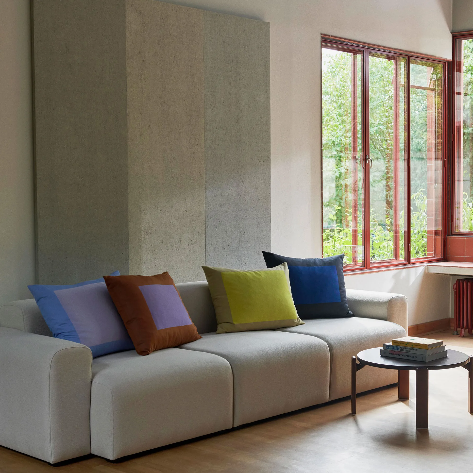 Ram kudde 48x60 cm, Yellow HAY