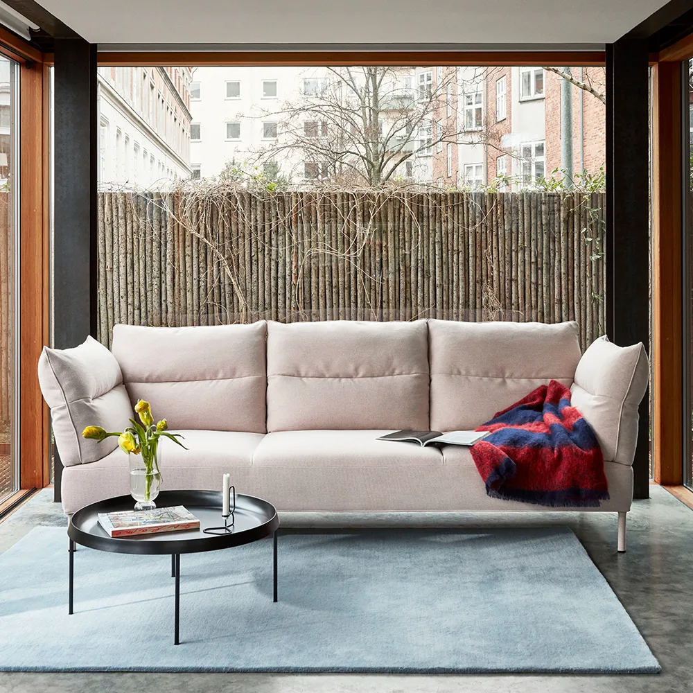 Raw No2 matta, light grey, 170x240 cm HAY