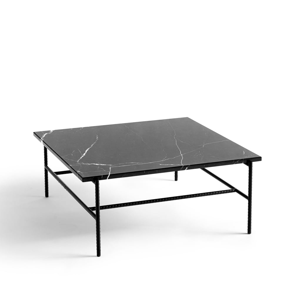HAY Rebar soffbord 80x84x33 cm Black marble-black | Skandinavisk Design | Soffbord | Svart