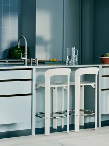 Rey barstol 75 cm - Cream white - HAY