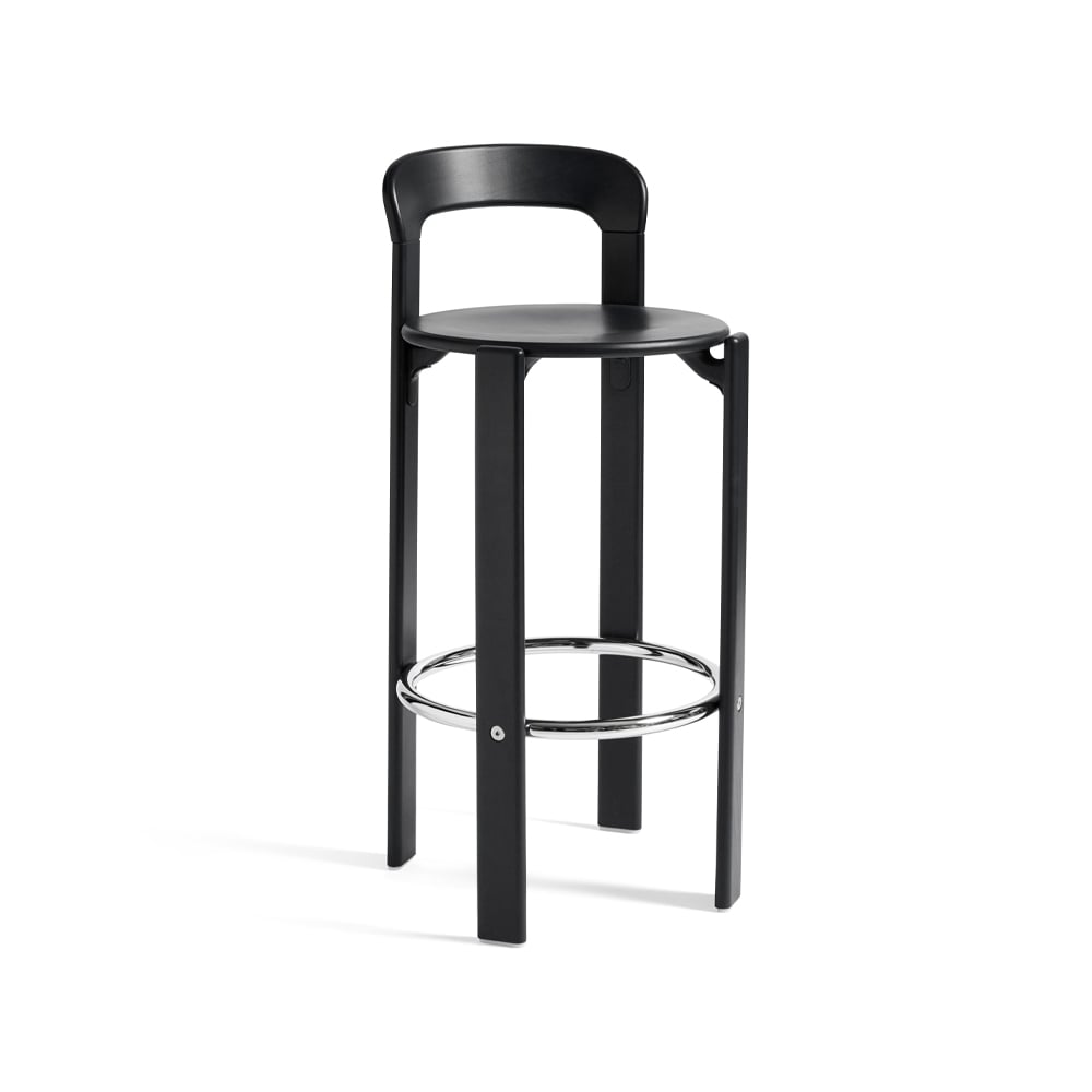 HAY Rey barstol deep black | Skandinavisk Design | Barstolar | Svart