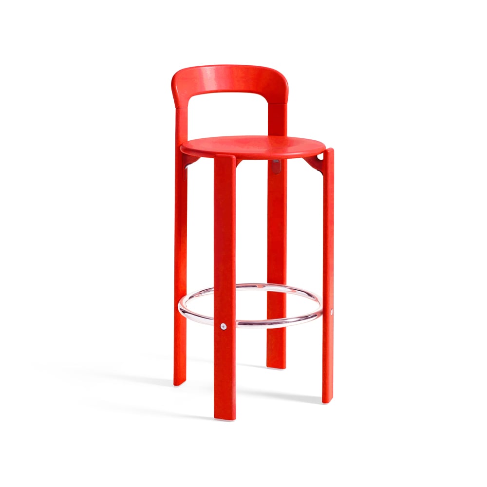 HAY Rey barstol scarlet red | Skandinavisk Design | Barstolar | Röd