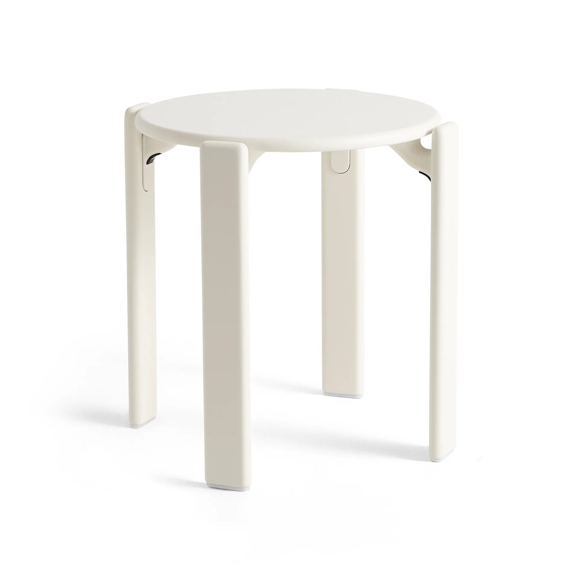 Rey rund pall Ø46,5x46 cm, Cream white HAY