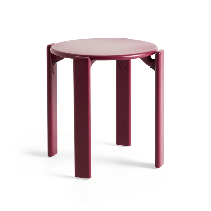 Rey rund pall Ø46,5x46 cm - Grape red - HAY