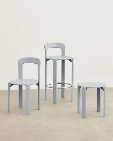 Rey rund pall Ø46,5x46 cm - Slate blue - HAY
