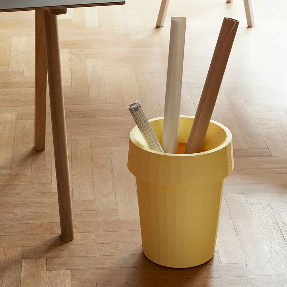 Shade papperskorg, grey, 14 l HAY