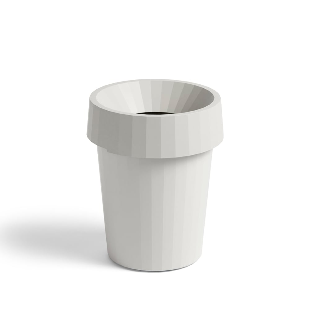 HAY Shade papperskorg offwhite, 14 l | Skandinavisk Design | Papperskorgar | Vit