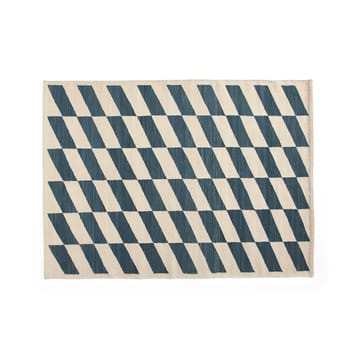 Shift Kelim matta 140x200 cm - Blue - HAY
