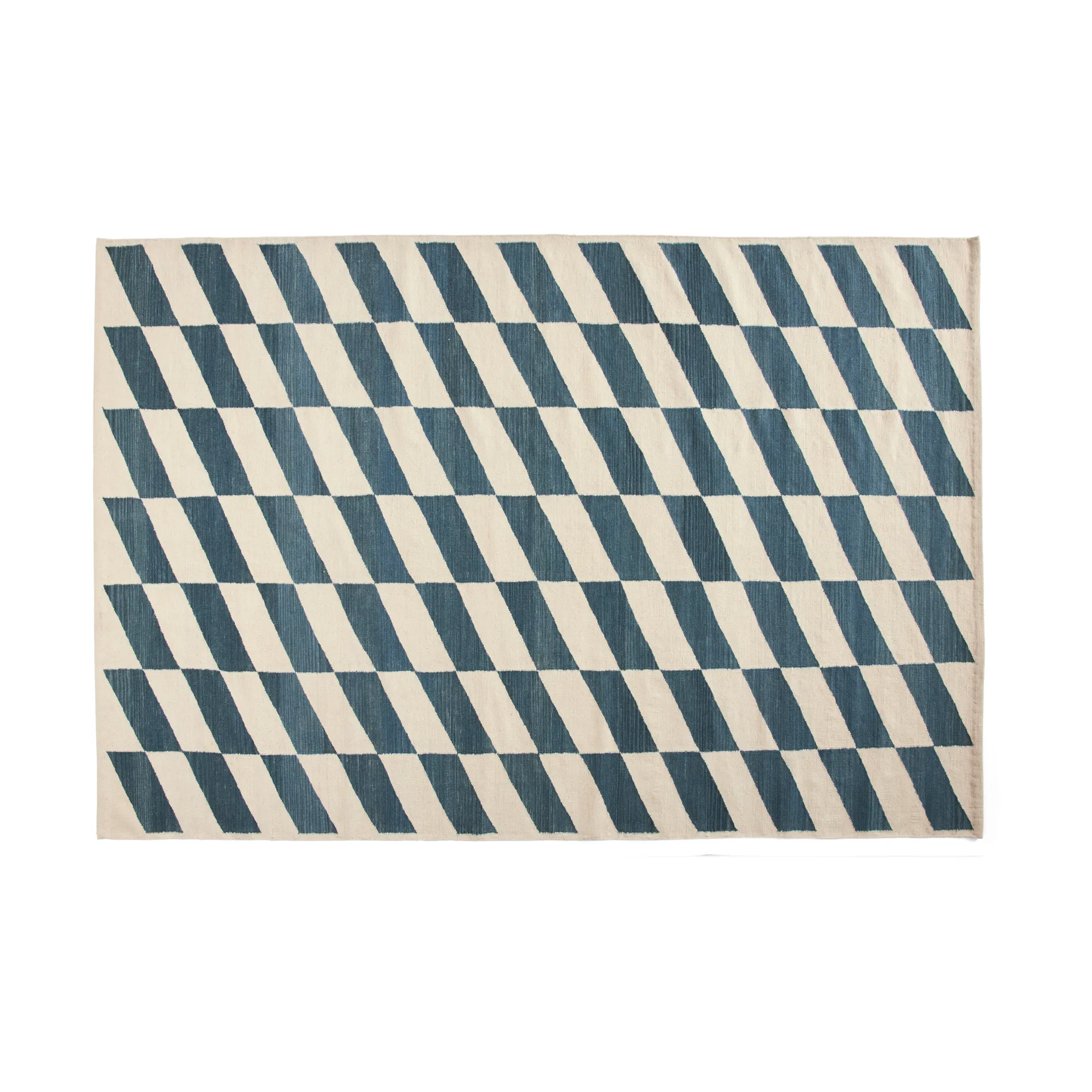Shift Kelim matta 200x300 cm, Blue HAY