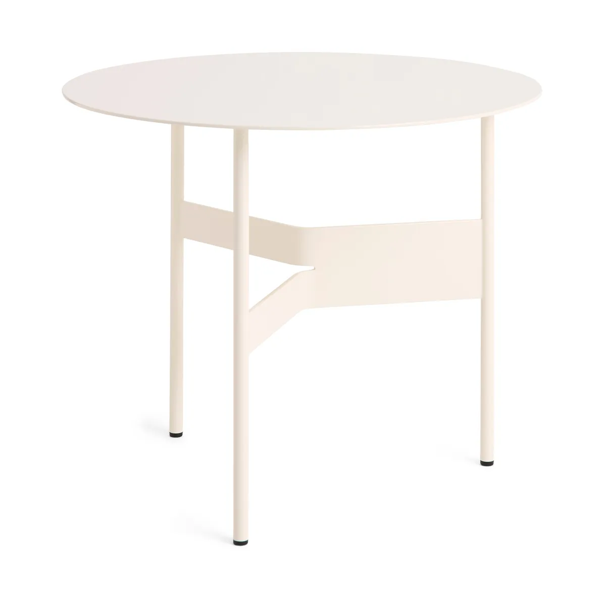 HAY Shim coffee table sidobord Ø54 cm Eggshell